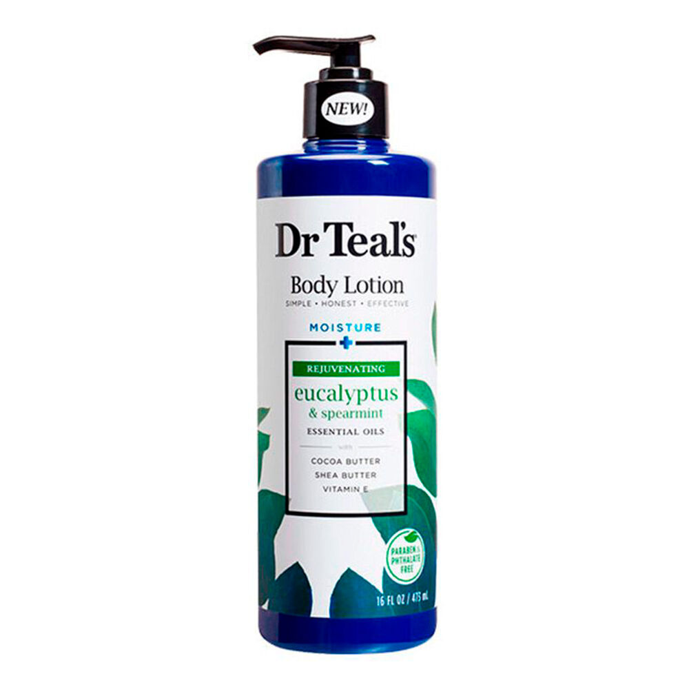 Loci&oacute;n Corporal Dr Teals Hidratante Con Eucalipto Y Hierbabuena 473 Ml image number 0.0