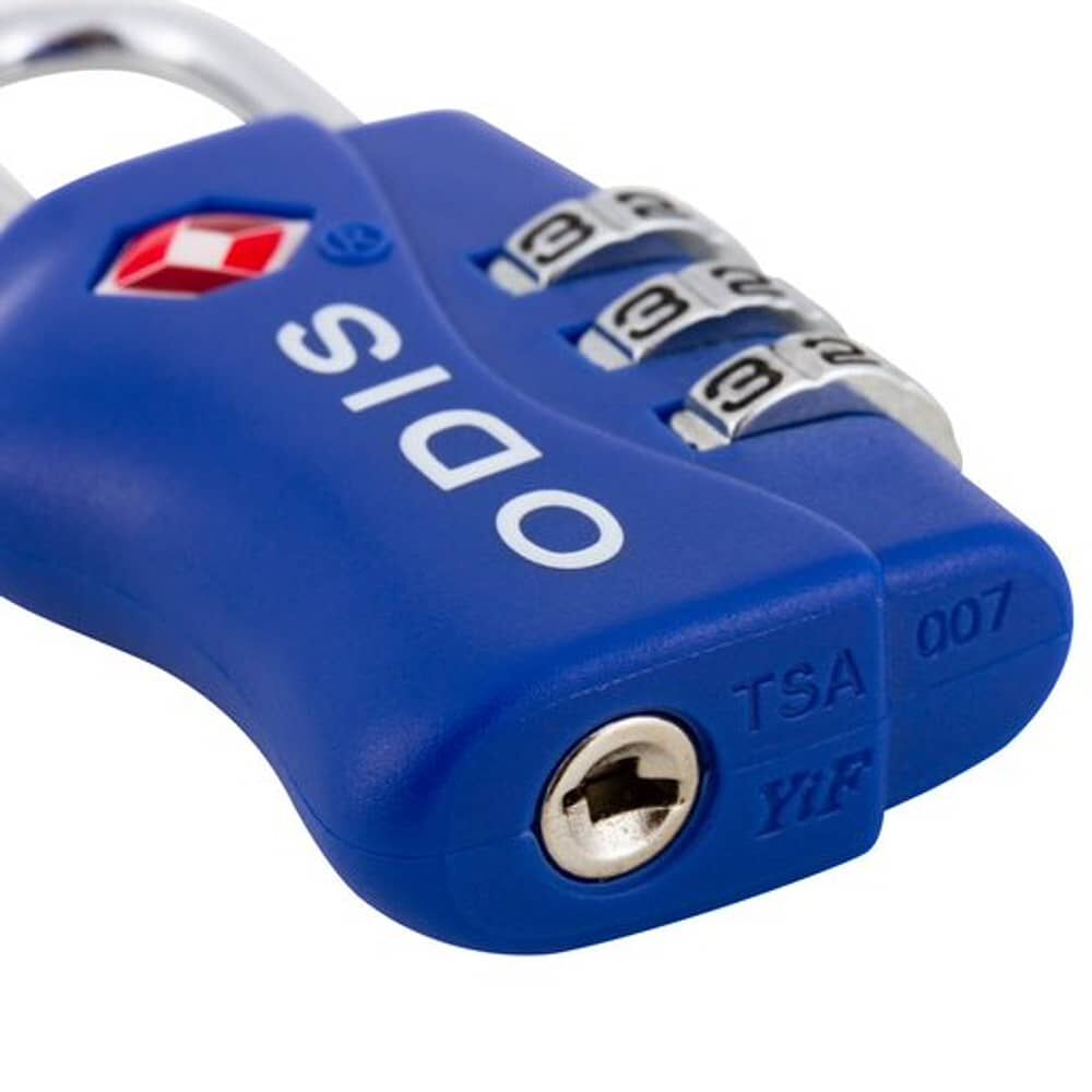 Candado Odis Tsa Maleta Viaje 33mm Combinaci&oacute;n - Azul image number 4.0
