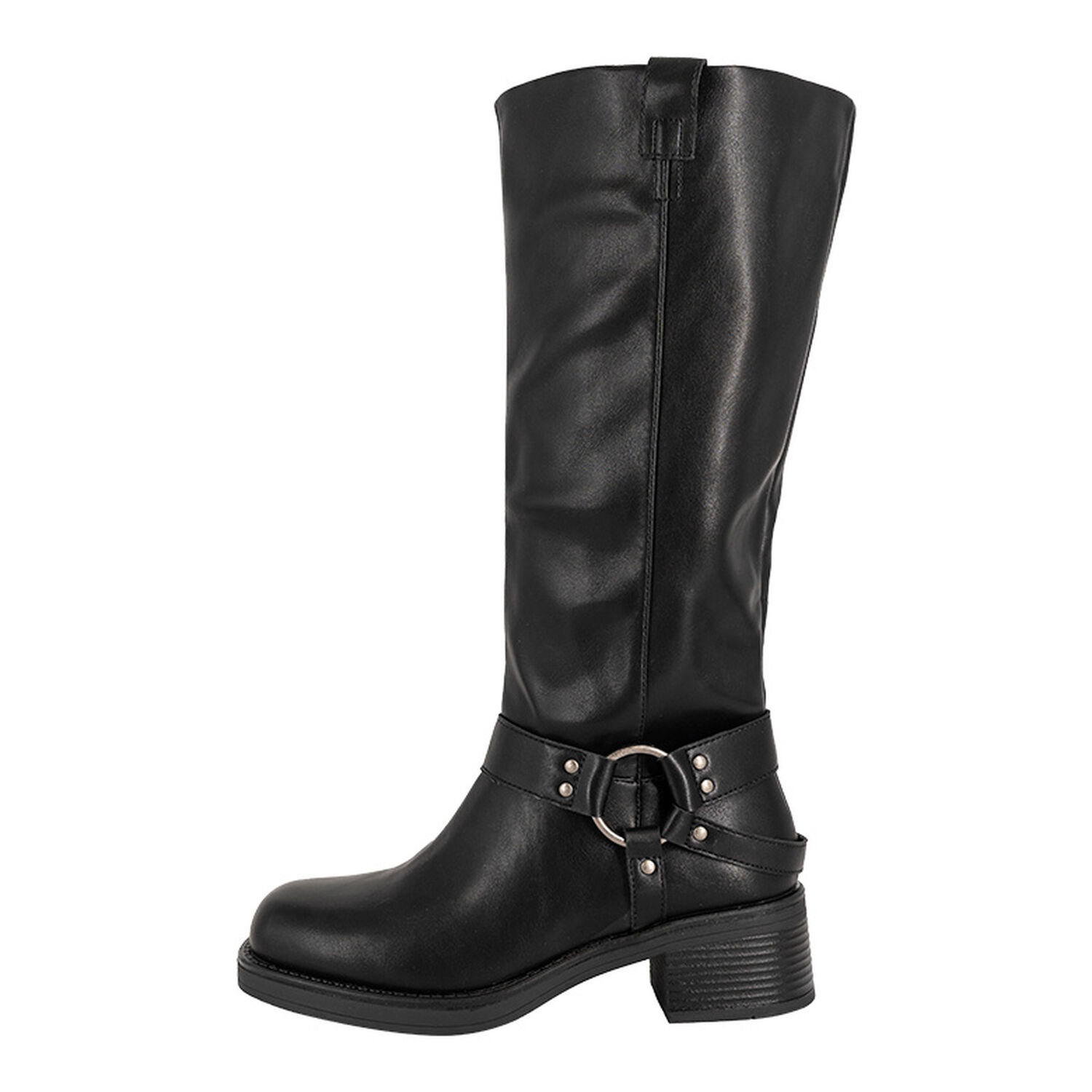 Bota Biker Larga Jessa Negro Alquimia image number 1.0