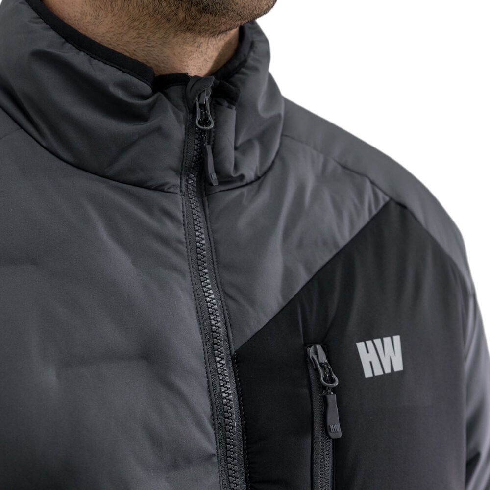 Parka Insulada Hw Explorer S/gorro Hombre Carbon Grey image number 5.0