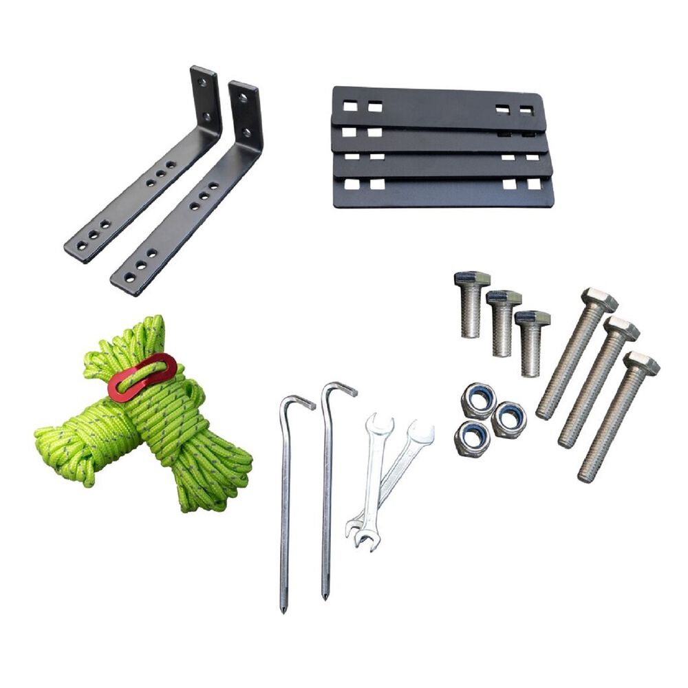 Toldo Lateral Retractil Camping 2x2 Negro image number 4.0