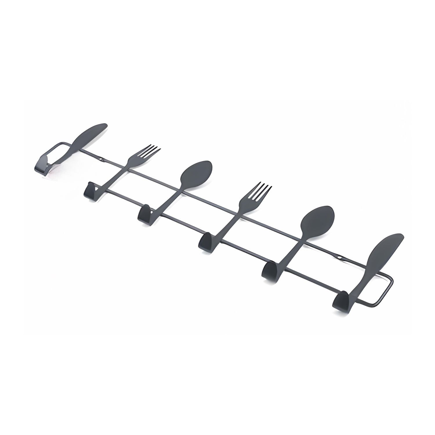 Soporte Para Cubiertos 8 Ganchos Organizador De Utensilios image number 2.0