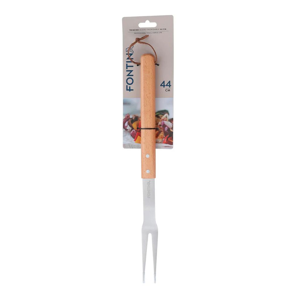 Trincho Parrilla Profesional Fontina 44cm Acero Inoxidable image number 1.0