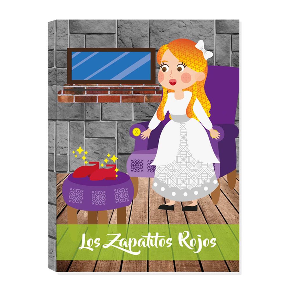 Libro De Cuento Los Zapatitos Rojos Art & Craft image number 1.0