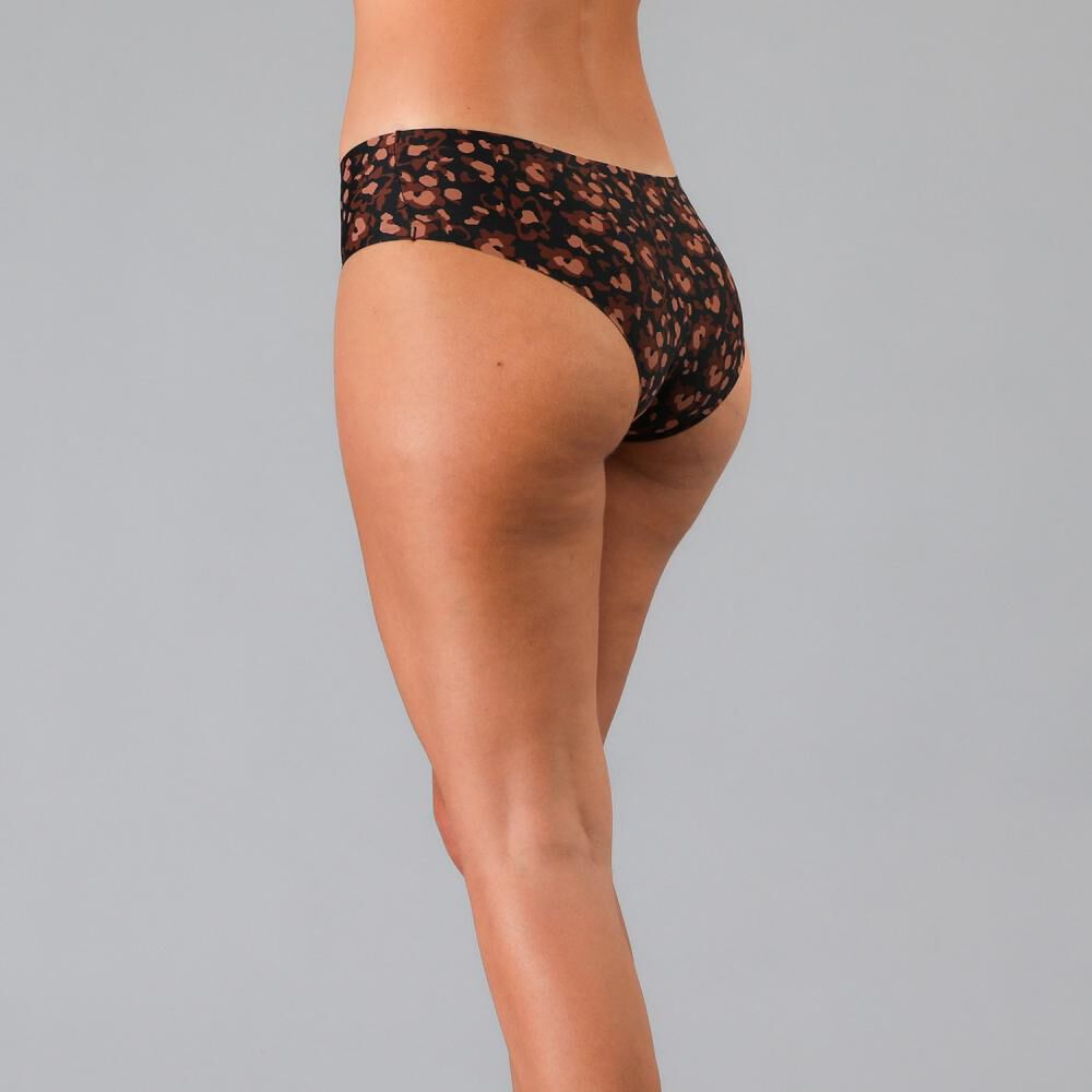 Pack 3x Pantaleta Micro Print Bonded Flores image number 2.0