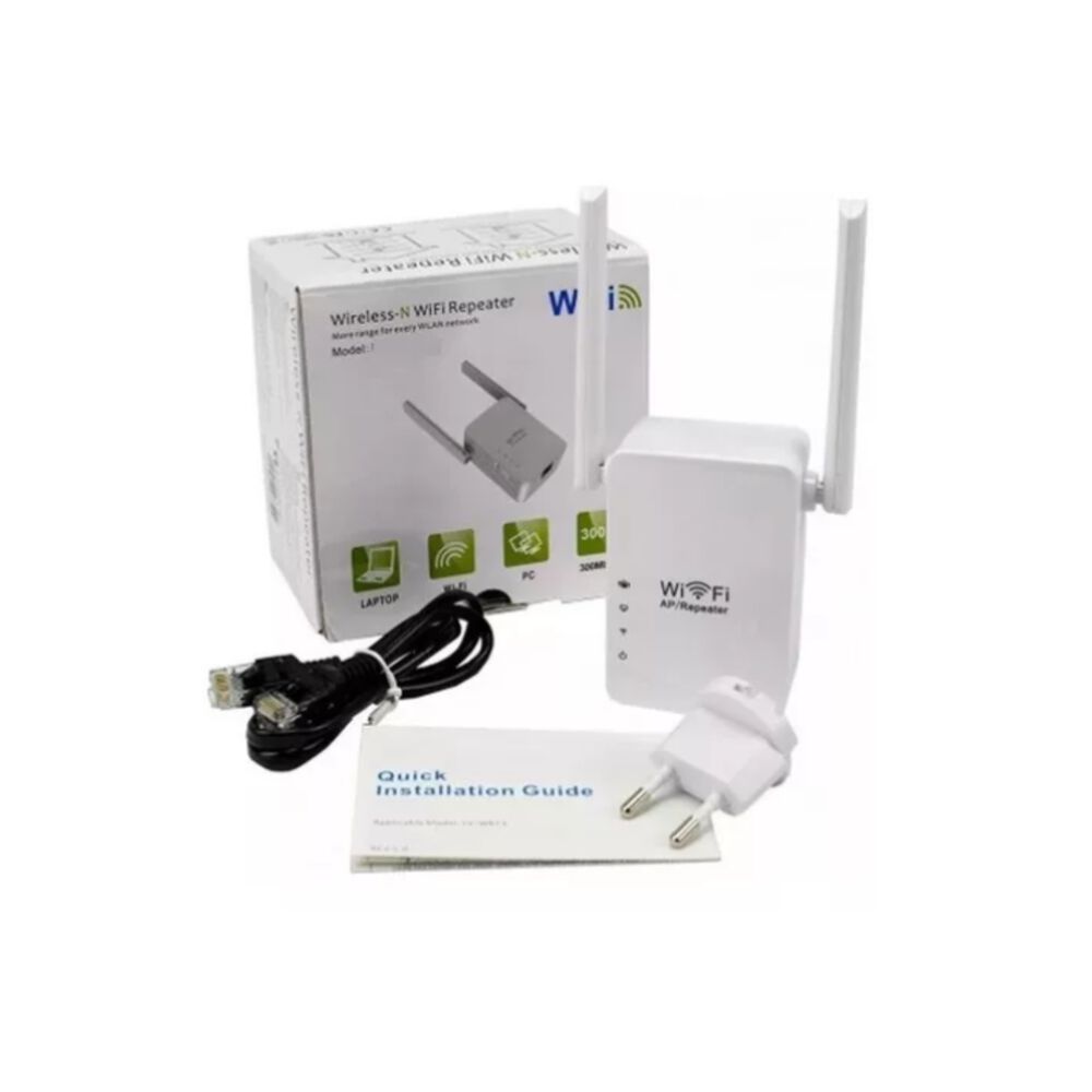 Repetidor Amplificador Wifi 300 Mbps Inalámbrico Mini Router image number 4.0