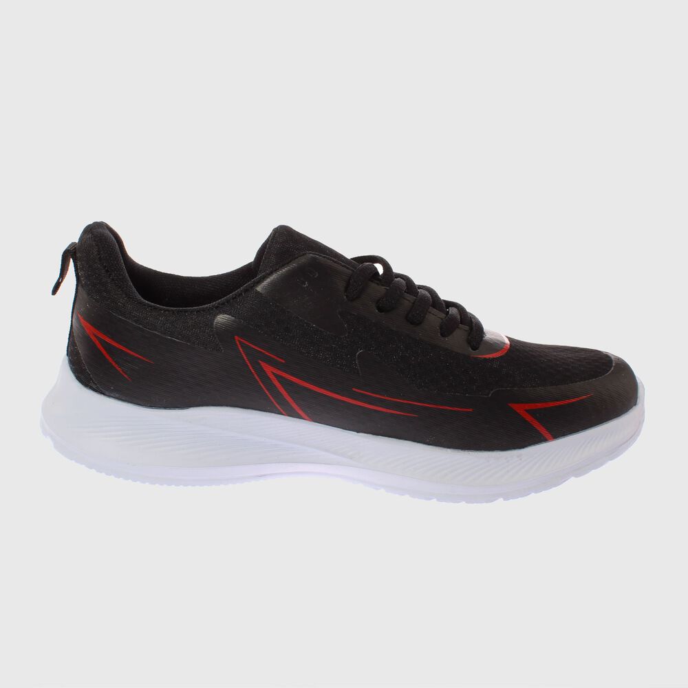 Zapatilla Negro/rojo Vía Franca Art. 8s2206a0090black image number 3.0
