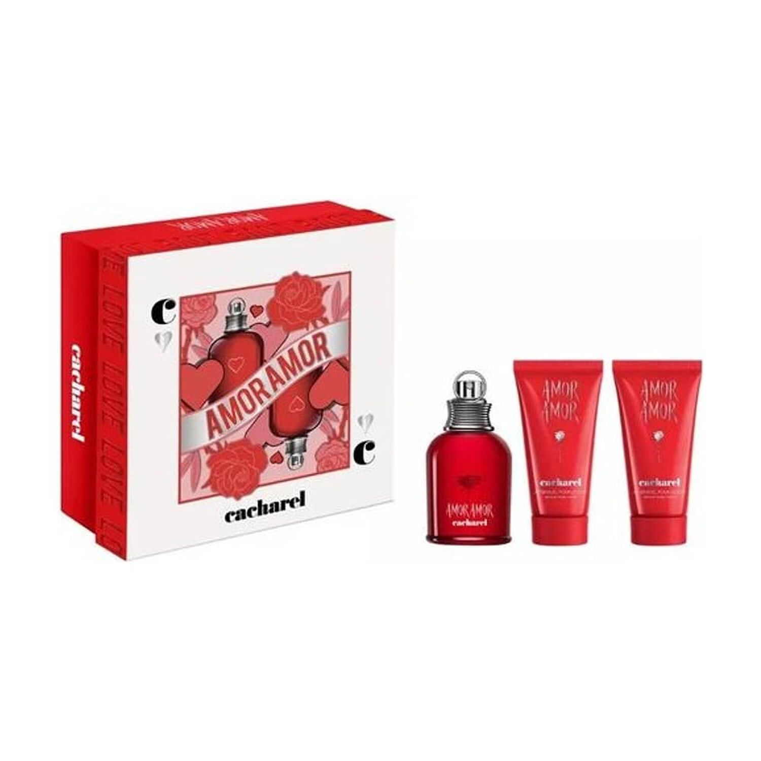 Amor Amor Set 50 Ml Edt + 50 Ml Body Lotion Cacharel image number 0.0