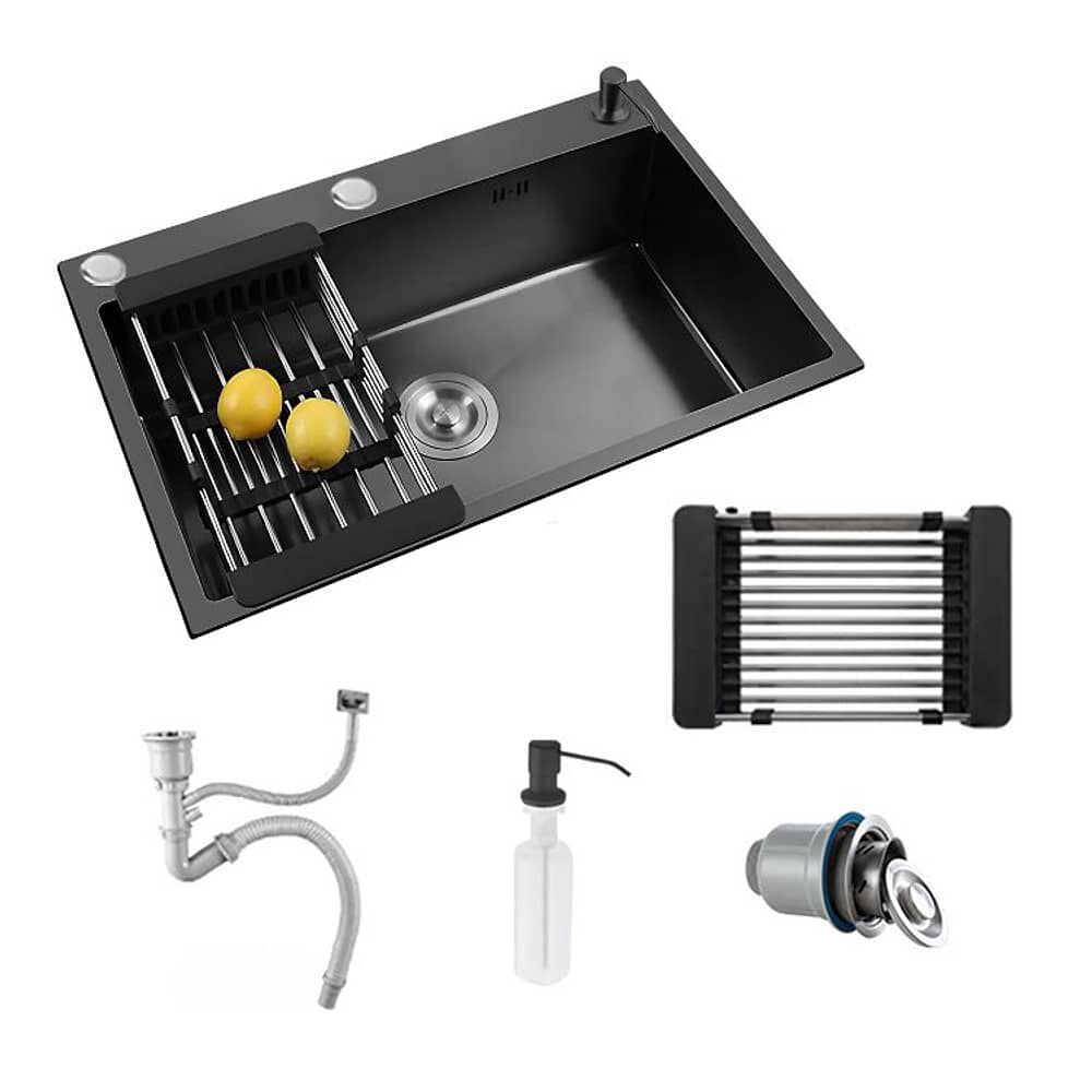 Lavaplatos Mate Acero Inoxidable 44x28 Encastre image number 1.0