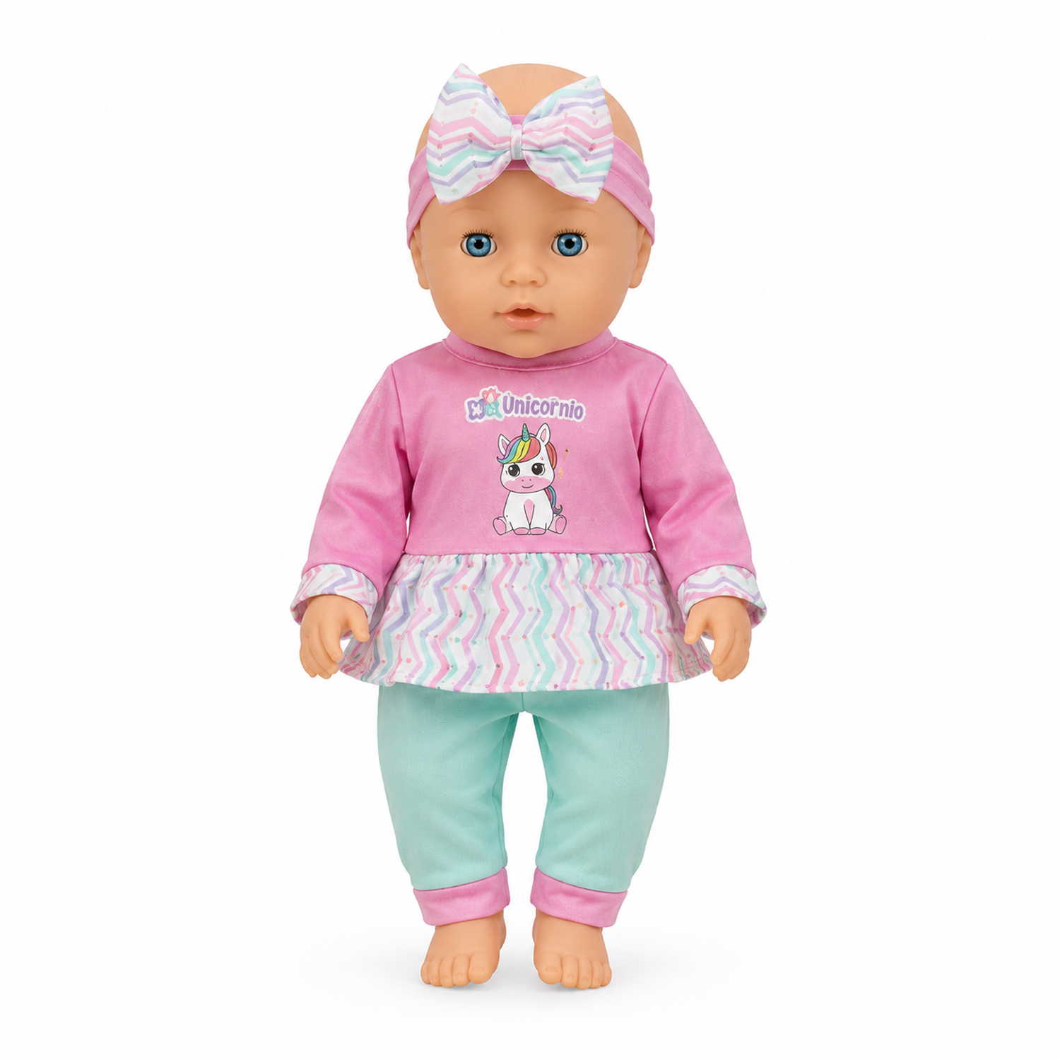 Mu&ntilde;eca Babydoll Bostecitos Abc Acc Unicornio image number 1.0