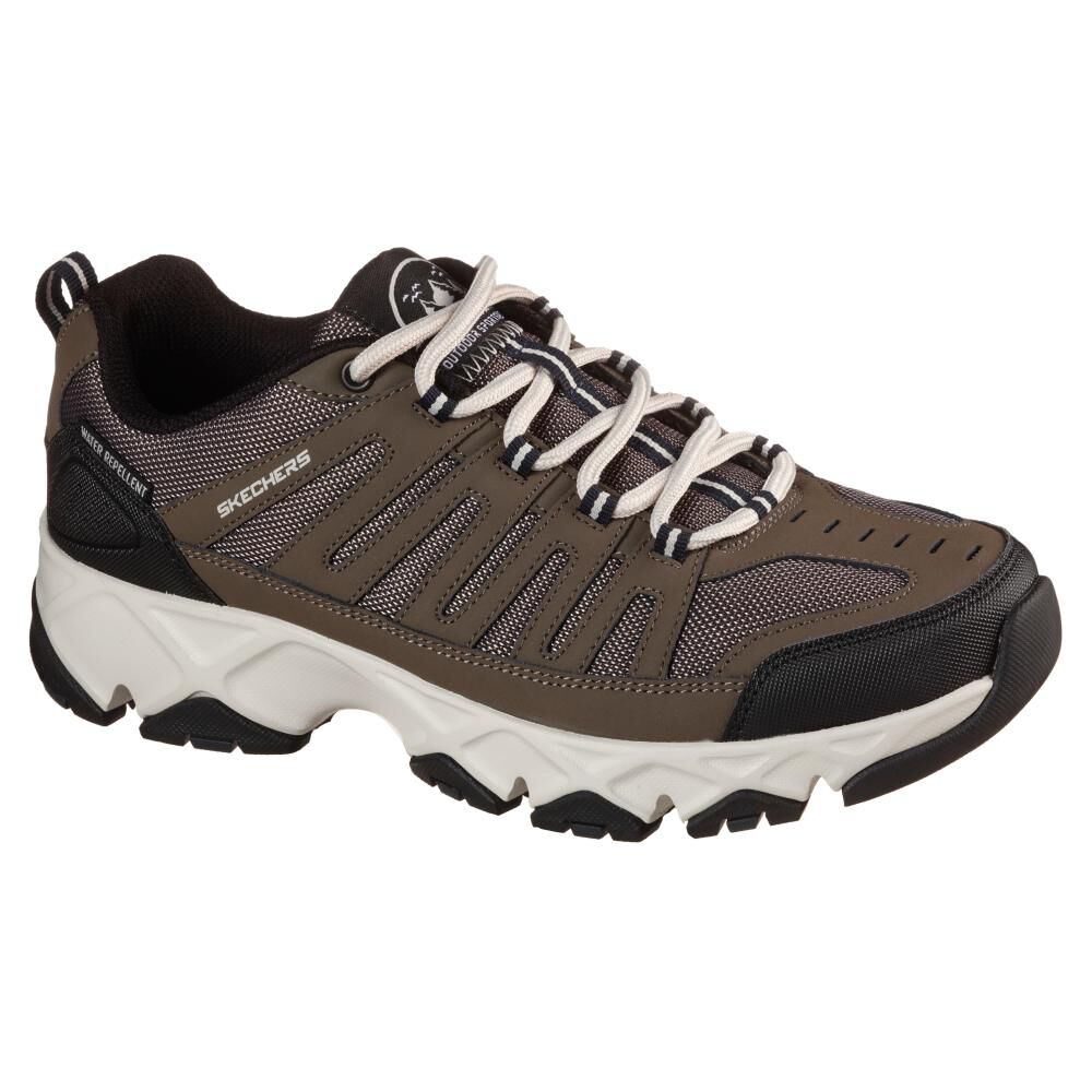 Zapatilla Outdoor Hombre Skechers Crossbar - Stilholt Negro image number 0.0