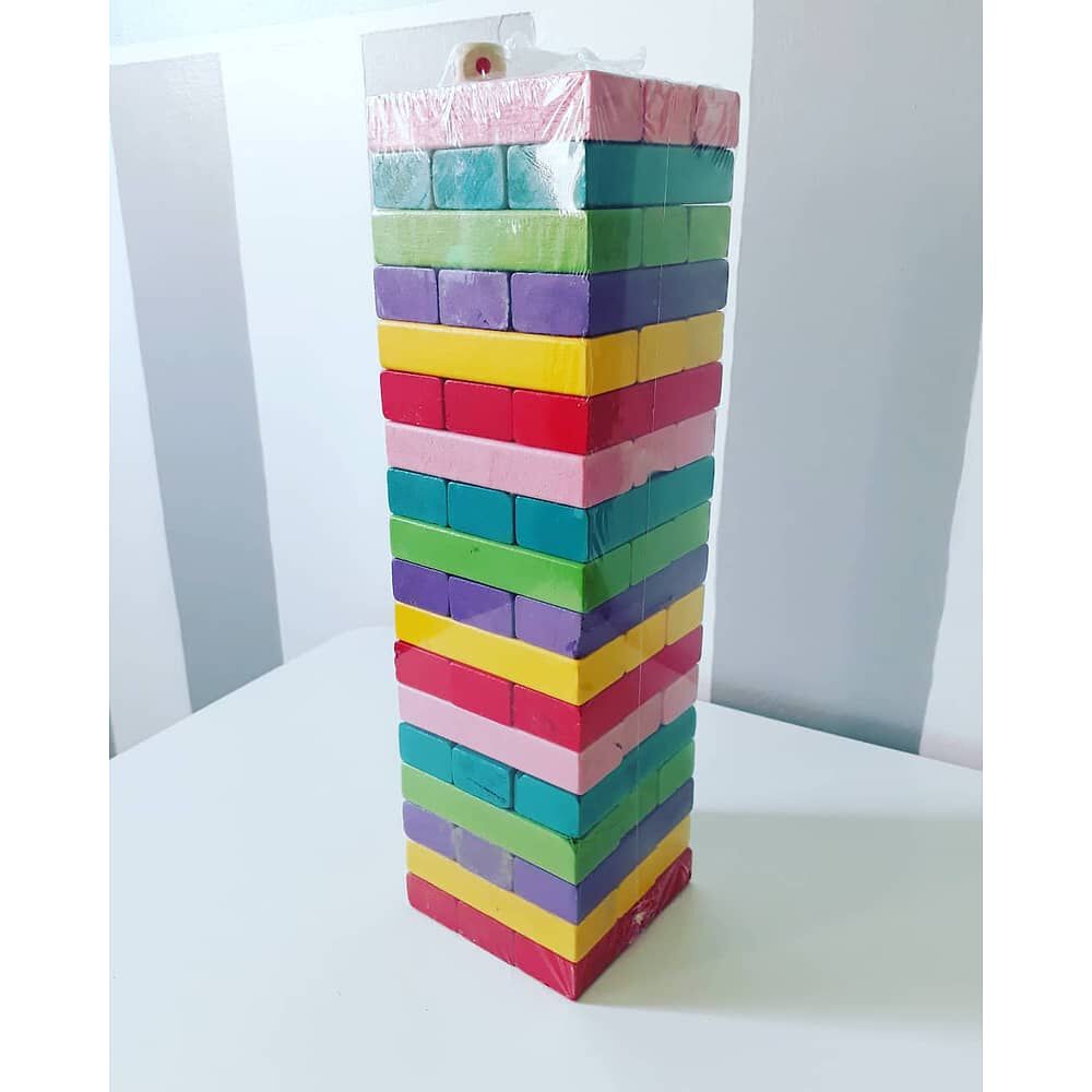 Juego Yenga Torre Colores image number 2.0
