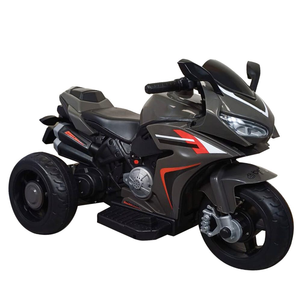 Trimoto Bigtrail Ni&ntilde;os Infantil 6v A Bater&iacute;a Gris image number 0.0