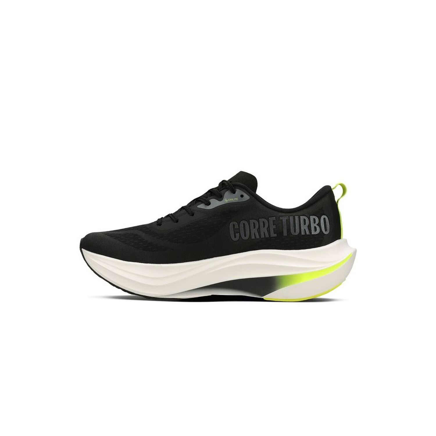Zapatilla Running Hombre Corre Turbo Negra image number 2.0