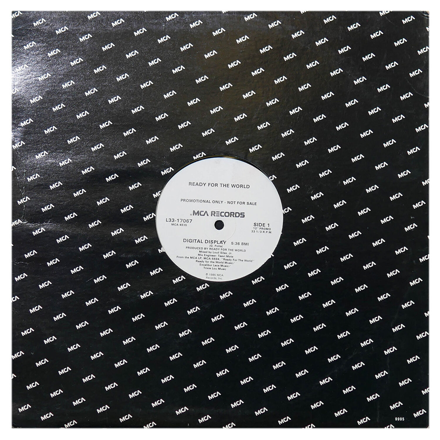 Ready For The World - Digital Display | 12" Maxi Single Usado image number 0.0