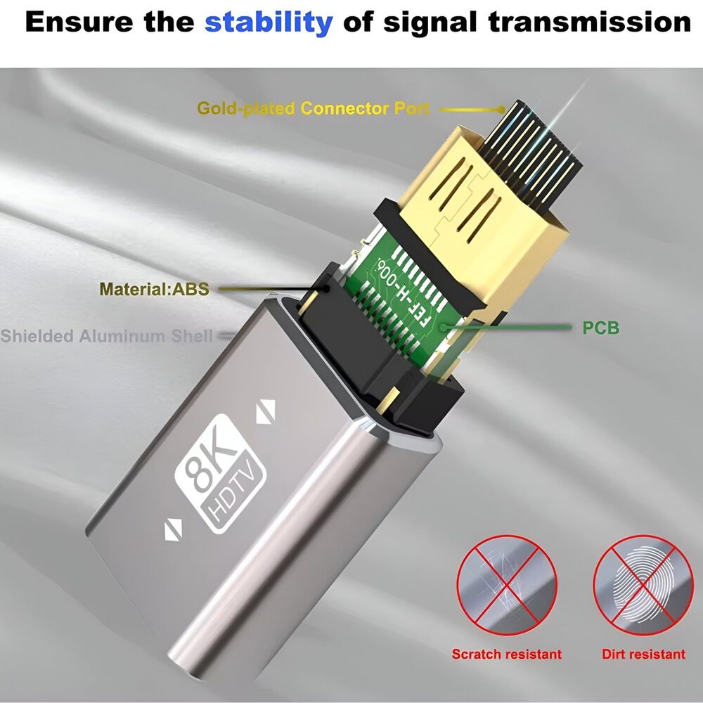 Copla Para Cables Hdmi A Hdmi 8k 18gbps 3d Birlink Br10317 image number 6.0