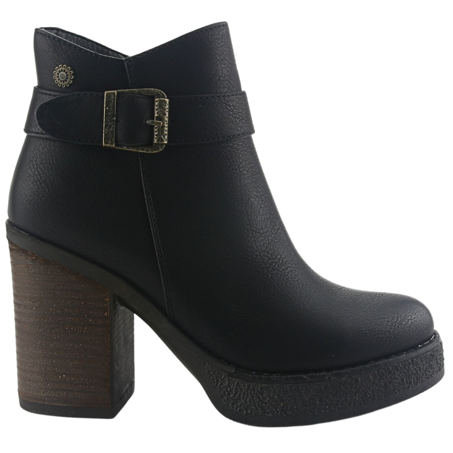 Botin Chalada Mujer Ella-15 Negro Casual image number 1.0
