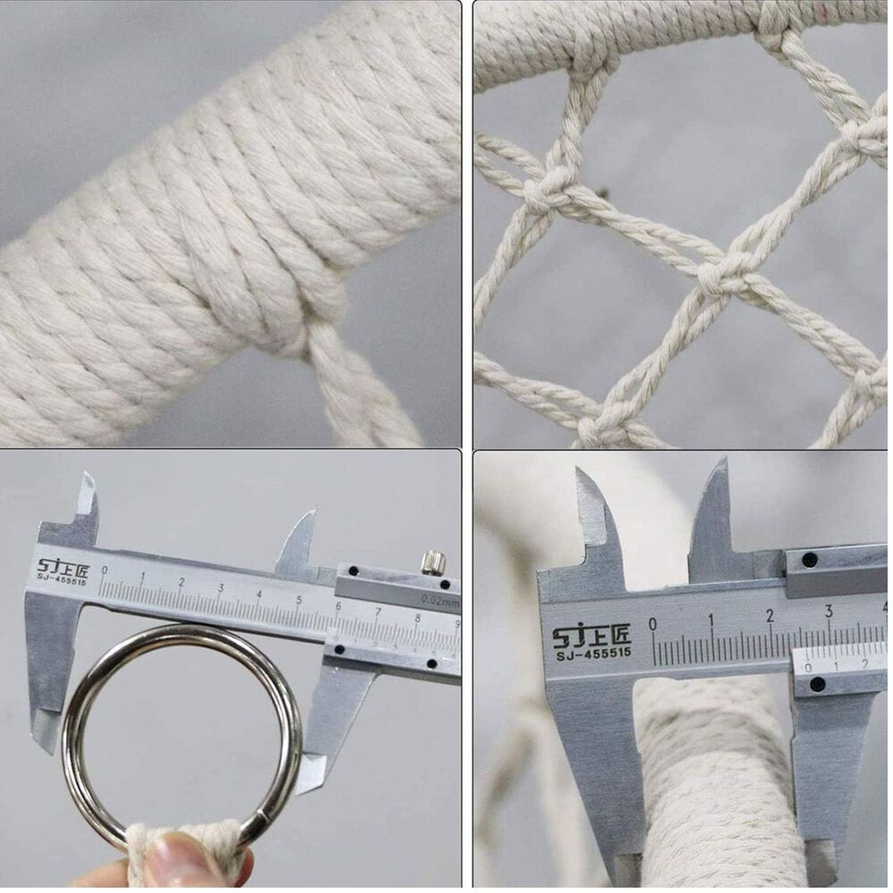 Silla Hamaca Tejido Colgante Para Casas Hogar Hamaca image number 5.0