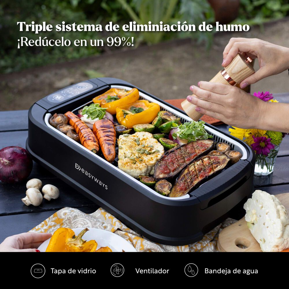 Parrilla Electrica Smokeless Grill Master Easyways image number 1.0