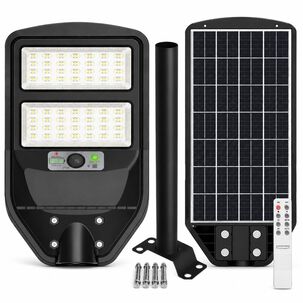 Luminaria Solar Publica Con Soporte - High Light Led 100w