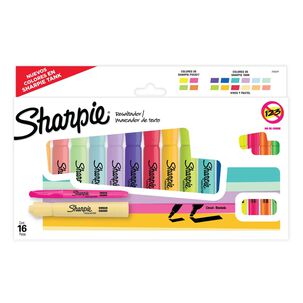 Set De Destacadores Sharpie Tank Y Pocket 16 Unidades