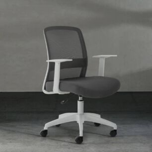 Silla Oficina Mesh Gris Form Color Gris Claro