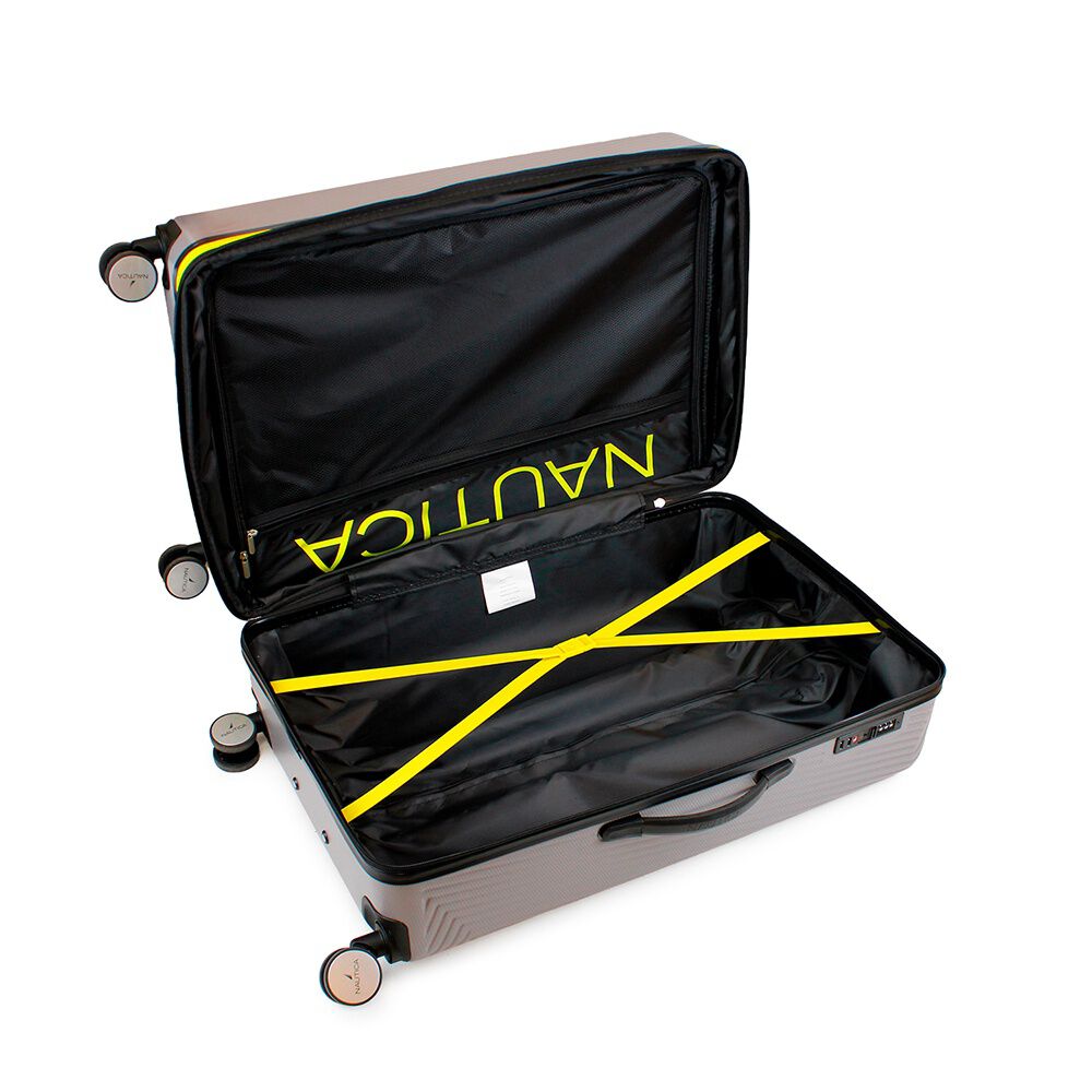 Pack 2 Maletas Nautica S+l Bahamas 10kg Y 23kg Gris image number 1.0