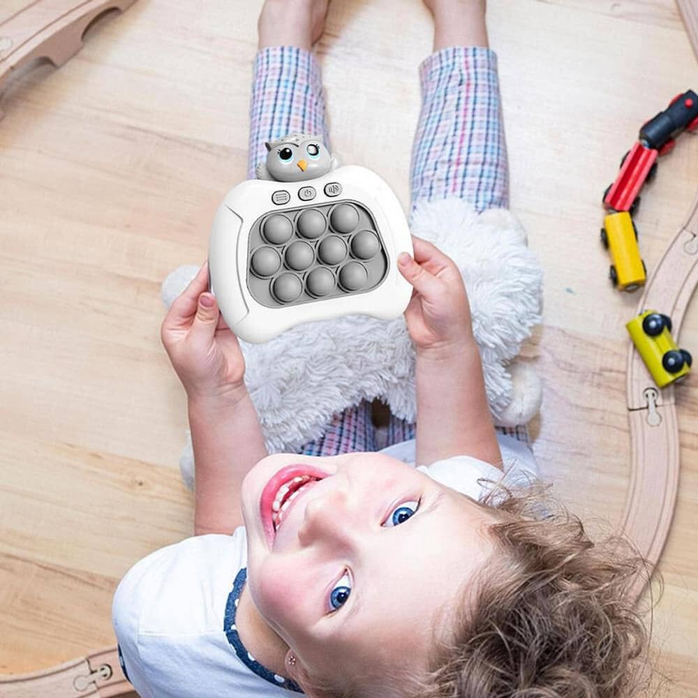 Juego Electronico Pop Its Juguete Sensorial Antiestres B&uacute;ho image number 2.0