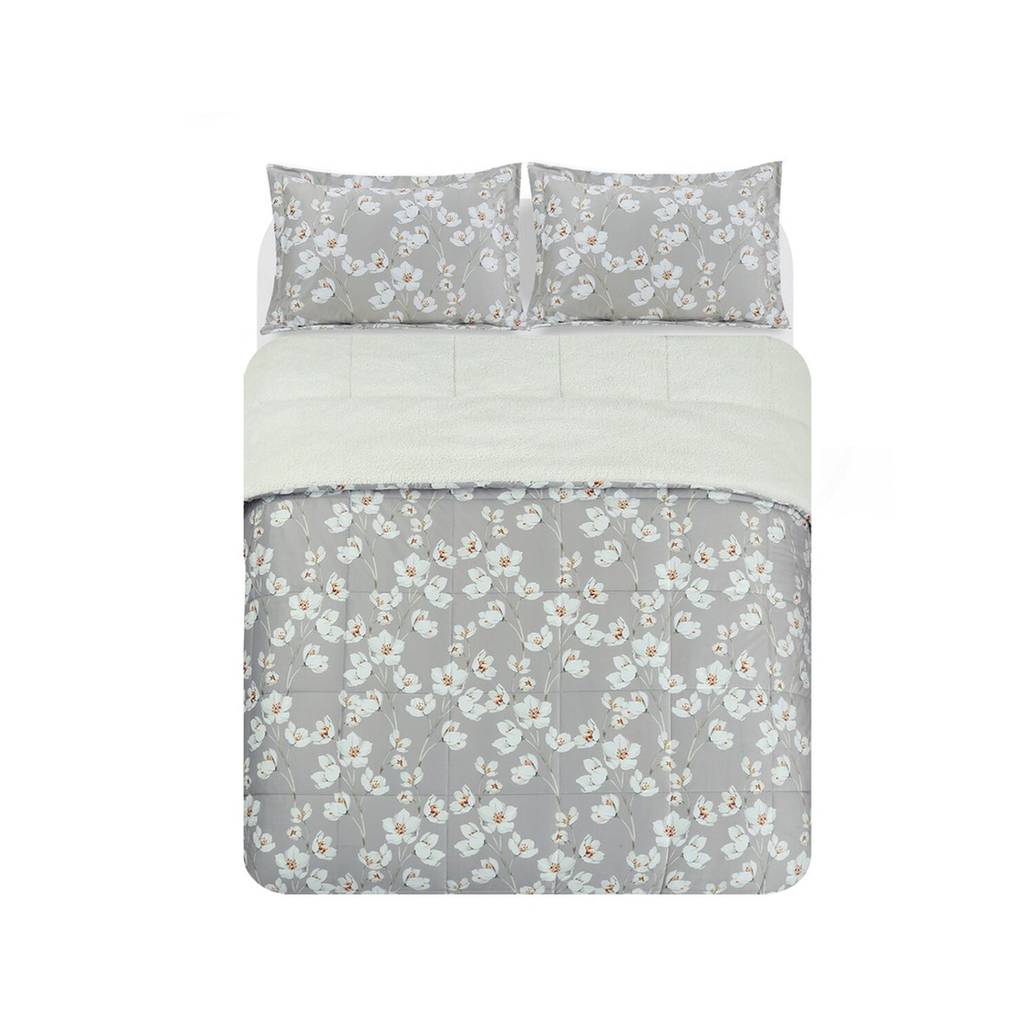 Plumon Andes Velvet Printed Magnolia King image number 2.0