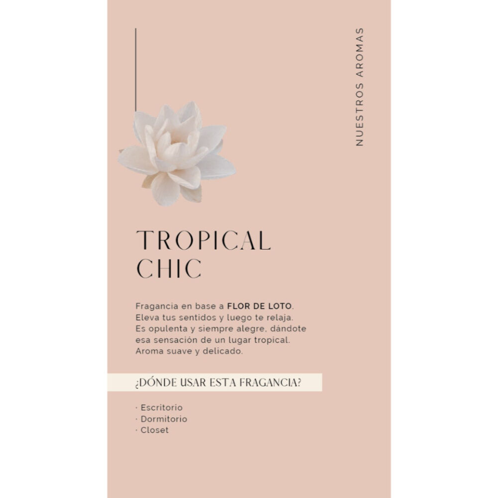 Home Spray 500 Ml Tropical Chic Negro Madison image number 1.0