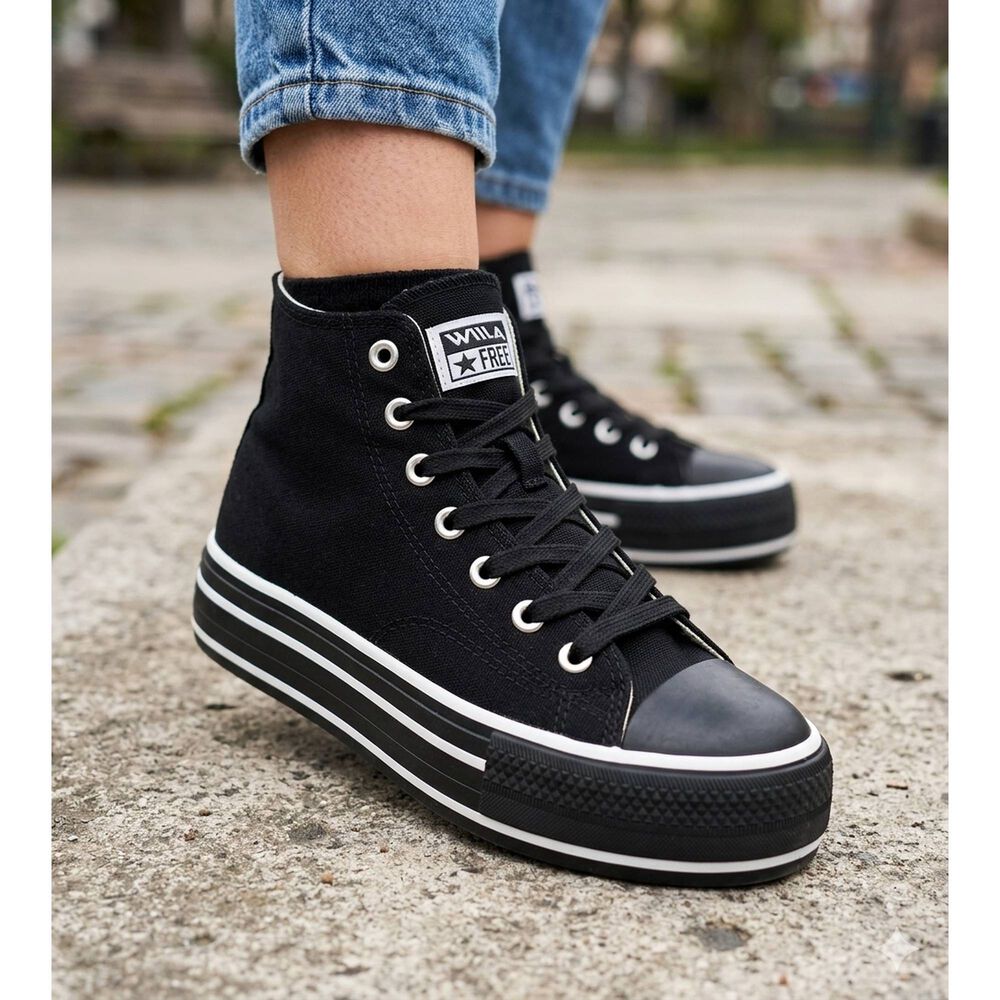 Zapatilla Daphne Negro Alquimia image number 4.0