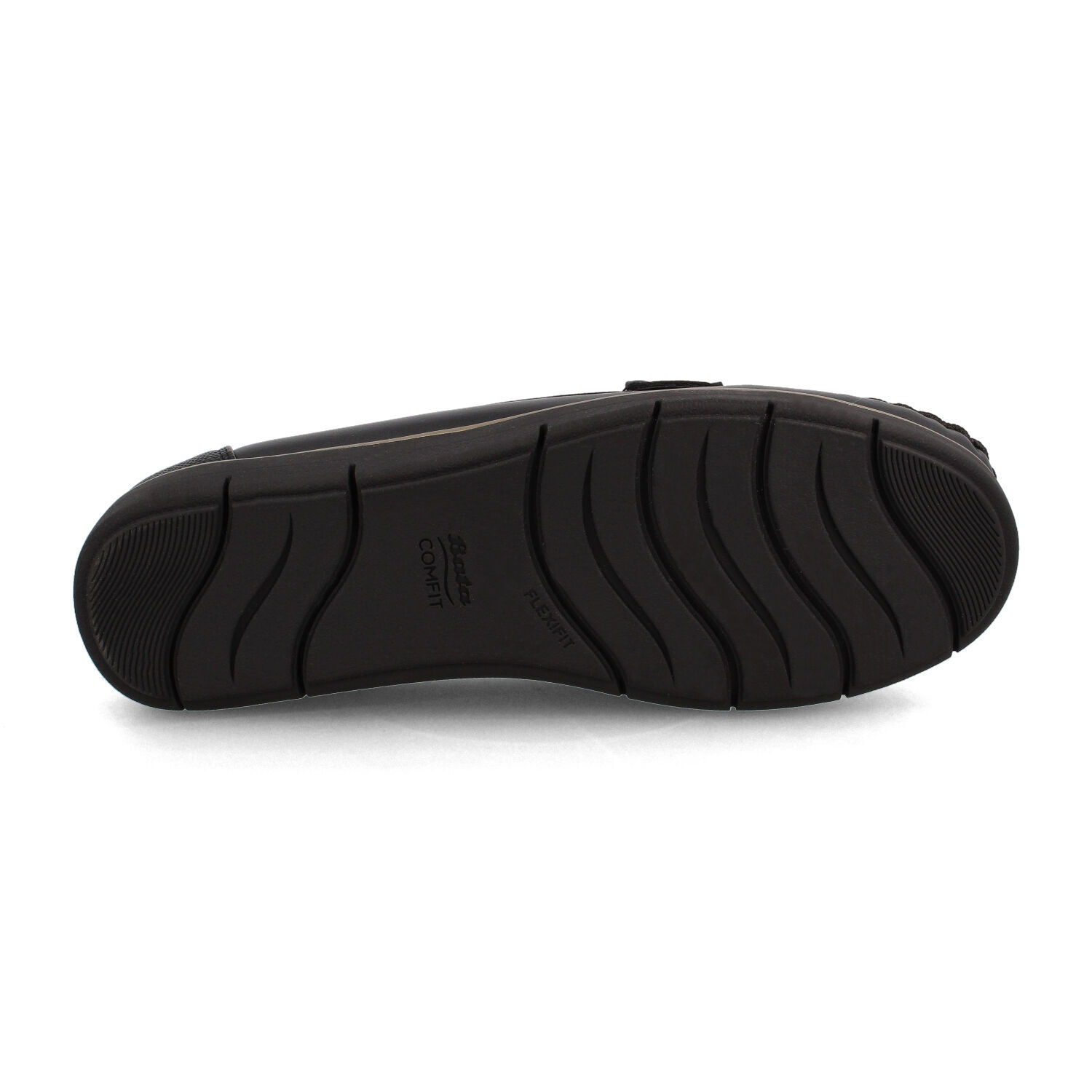 Mocasin Mujer Bata Flipi Negro image number 4.0