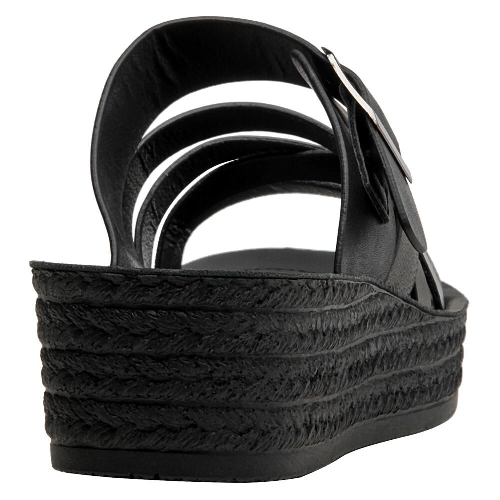 Sandalia Mujer Bruno Rossi Brm0113 Negro image number 4.0