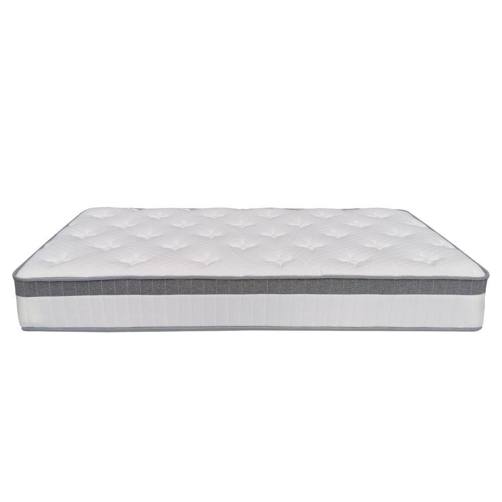 Cama Europea 2 Plazas + Respaldo Tubular Madera Rosada image number 4.0