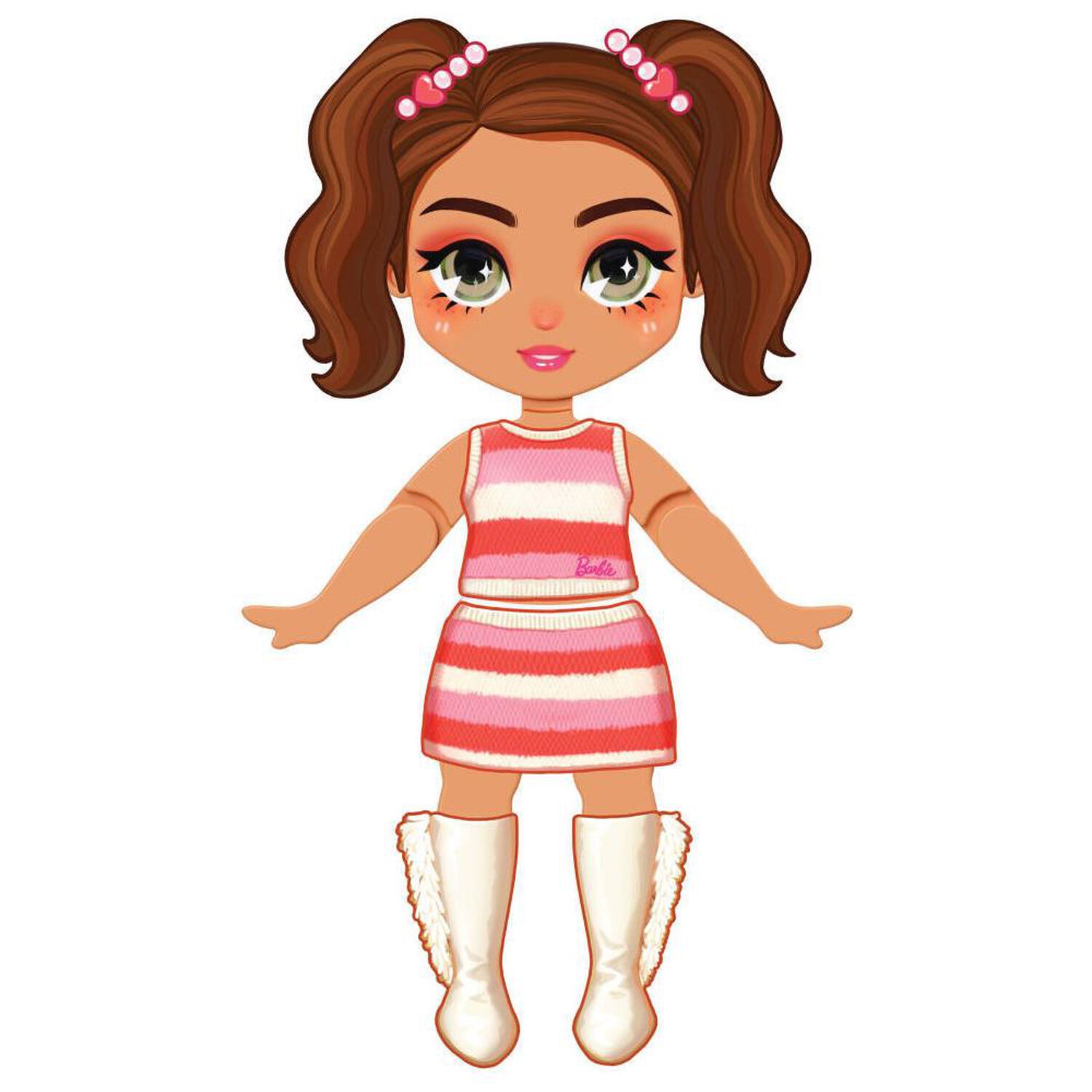 Mu&ntilde;eca Barbie Stickeez image number 2.0