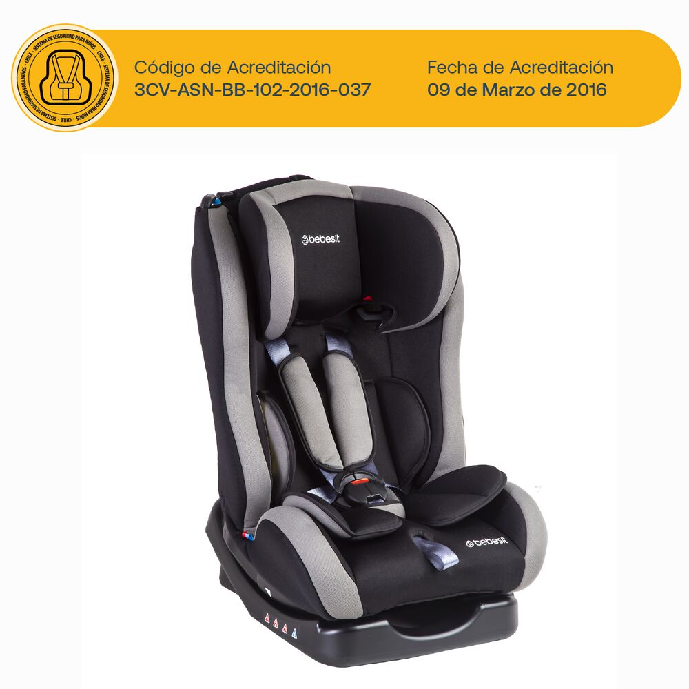 Silla De Auto Convertible Orbit Gris image number 7.0