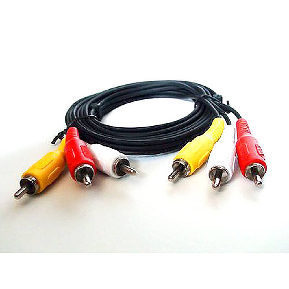 Cable Audio Rca A Rca 3 X 3 Salida Rca Macho Plug image number 4.0