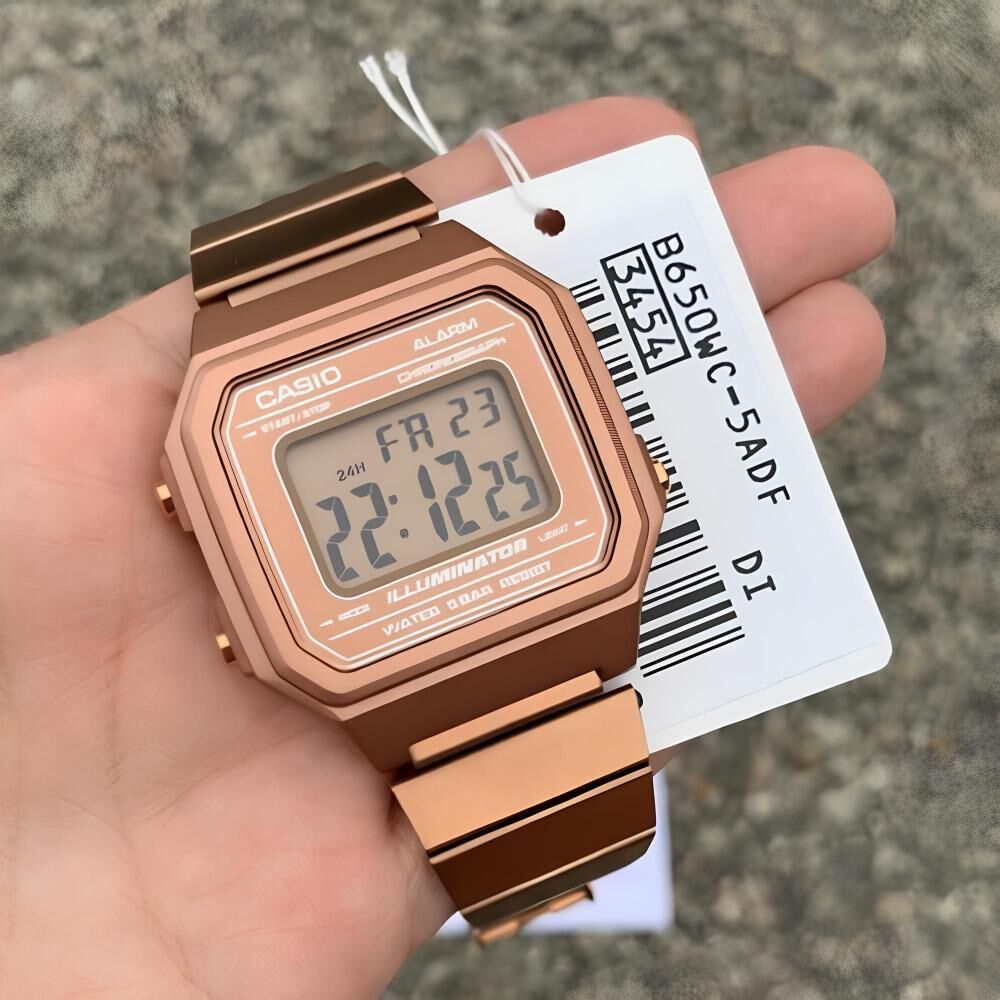 Reloj B-650wc-5a Vintage Digital Metal image number 5.0