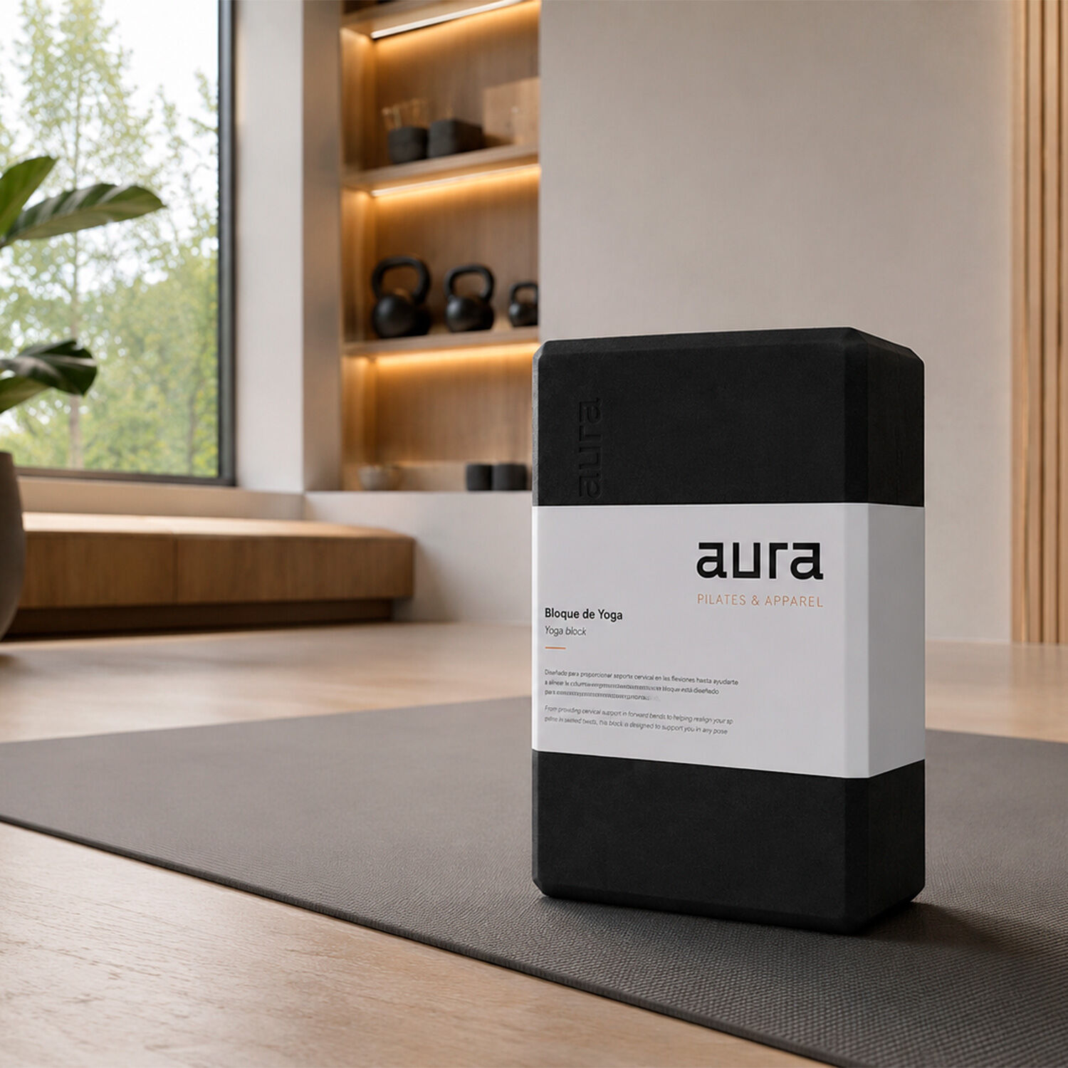 Bloque De Yoga Aura Eva Profesional image number 4.0