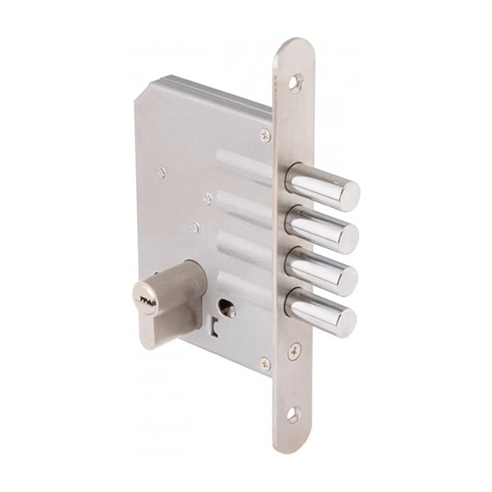 Cerrojo Embutir Odis 600 Llave-llave - Plata image number 1.0