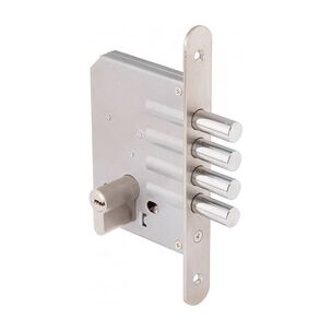 Cerrojo Embutir Odis 600 Llave-llave - Plata