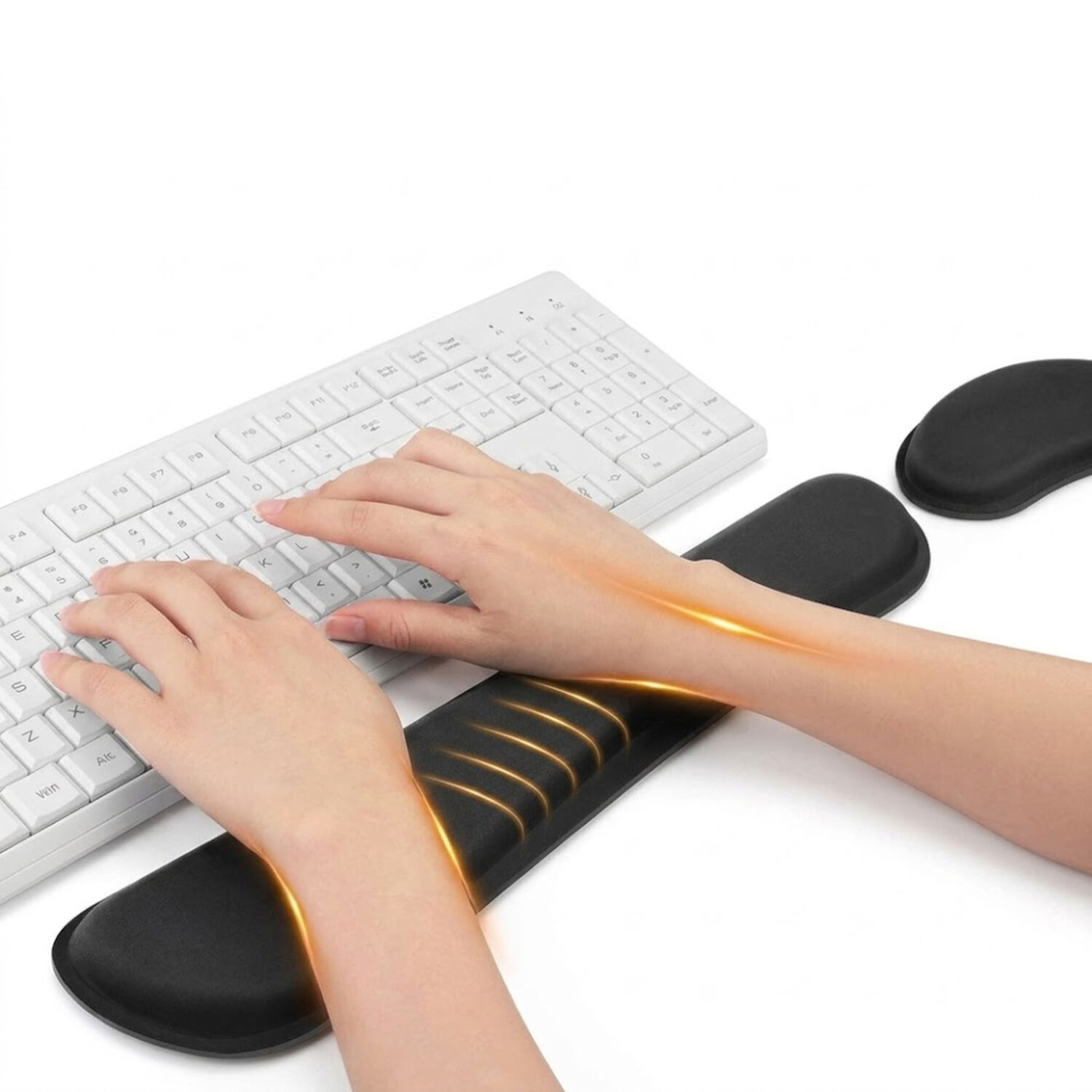 Apoya Mu&ntilde;ecas Para Teclado Almohadilla Ergon&oacute;mica image number 5.0