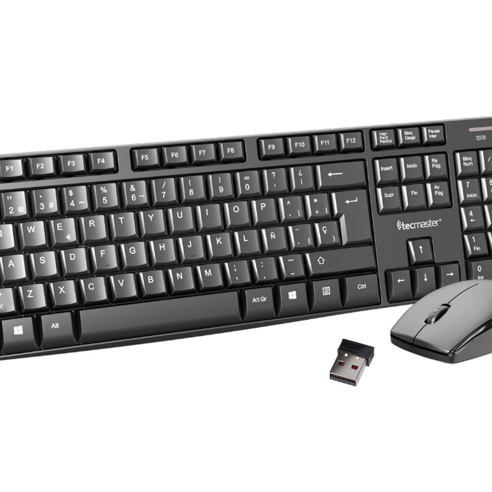 Combo Kit Teclado Y Mouse Inalambrico Tecmaster image number 0.0