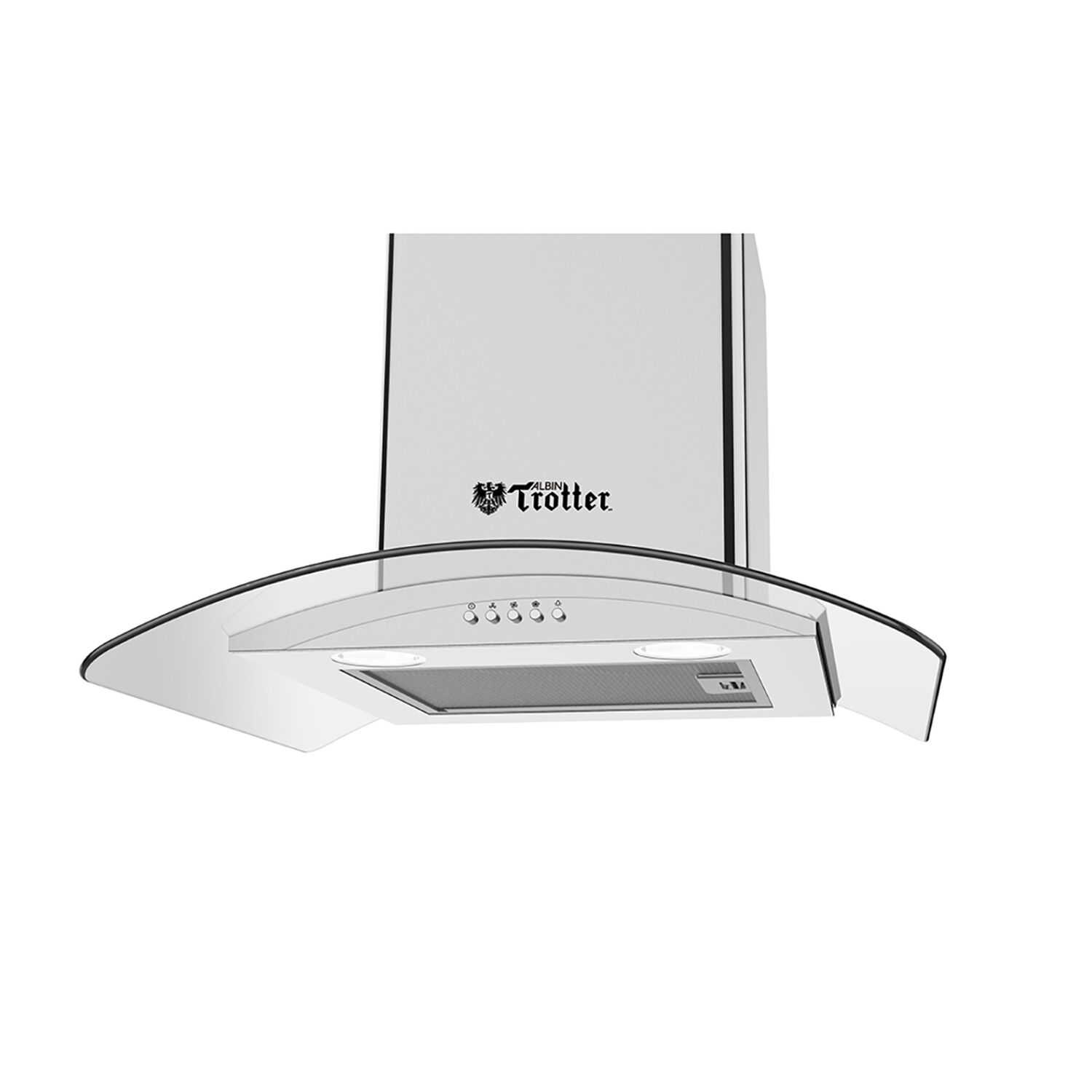 Campana Cocina Albin Trotter Bogen 60 Cm Inox/vidrio image number 0.0