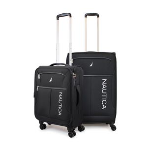 Pack 2 Maletas De Tela S+m Nautica Valencia 10k Y 20k Negra