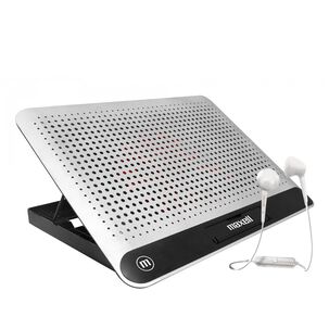 Ventilador Base Para Notebook + Audífonos Bluetooth Maxell