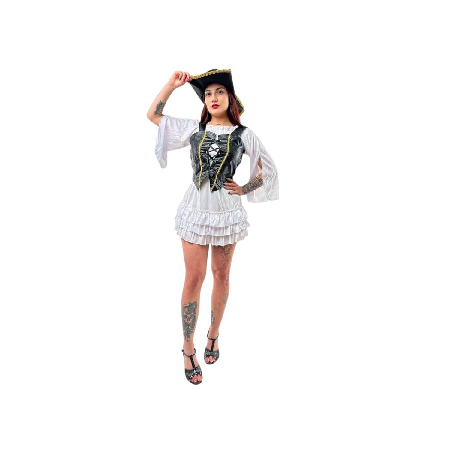 Disfraz Cosplay Elizabeth Swann Piratas Del Caribe image number 6.0