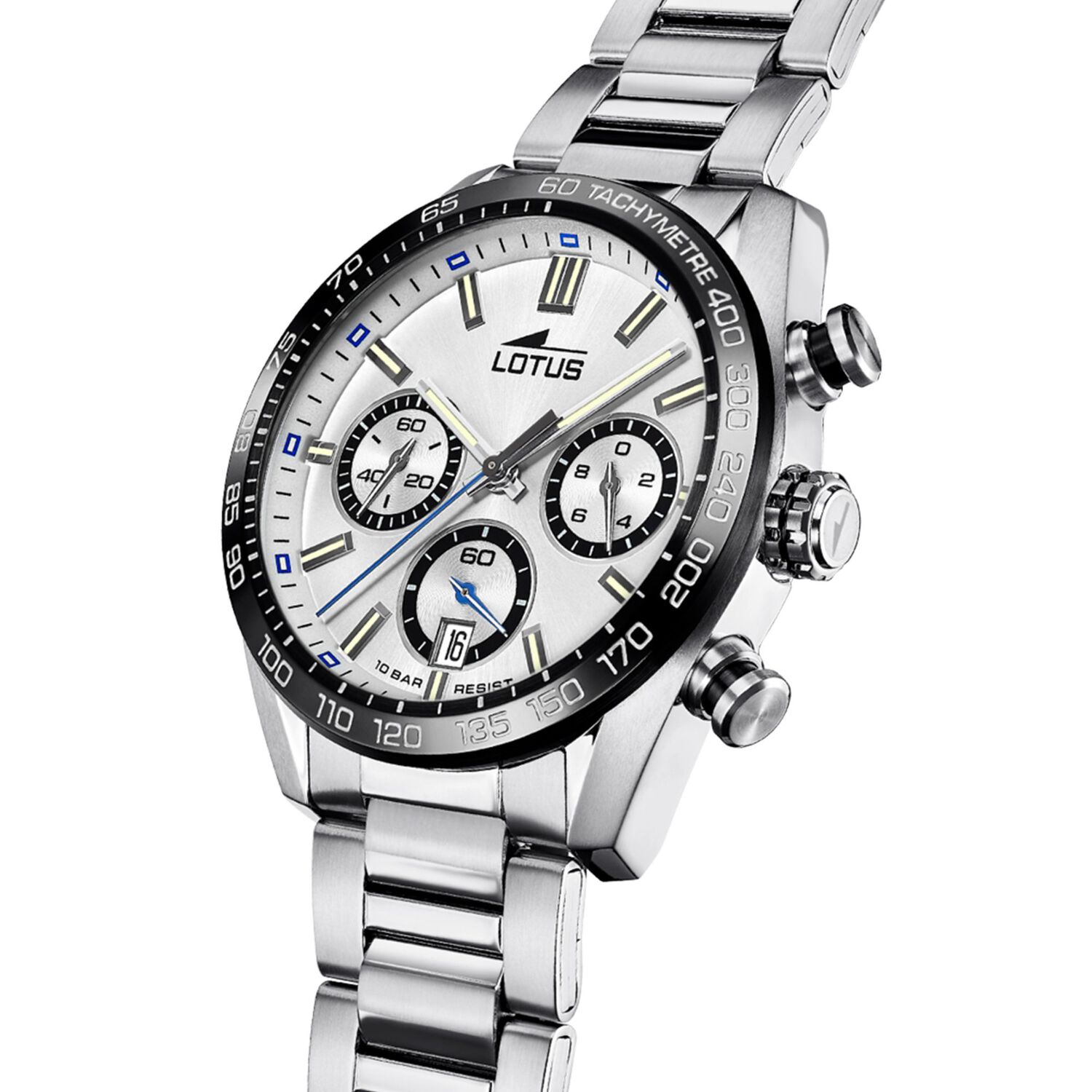 Reloj 18916/1 Lotus Plateado Hombre Chrono image number 2.0