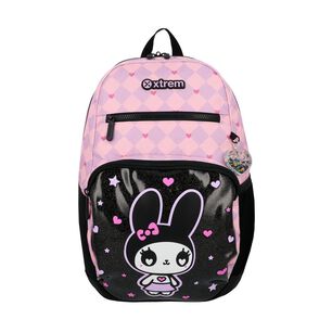 Mochila Xtrem Bolt 6xt Gato Negro/lila