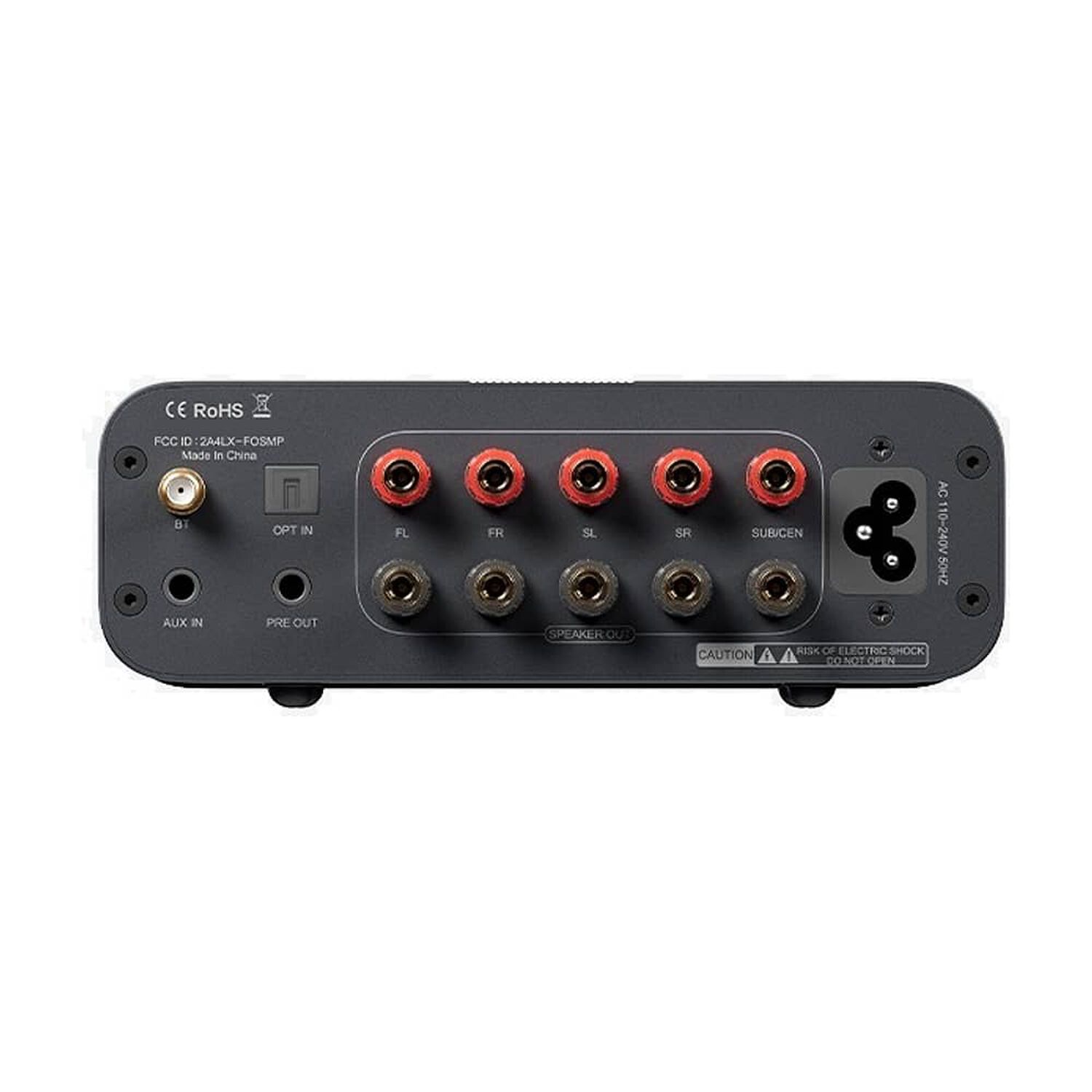 Amplificador Bluetooth Multicanal 4.1/5.0 - Fosi Audio Ht4s image number 1.0